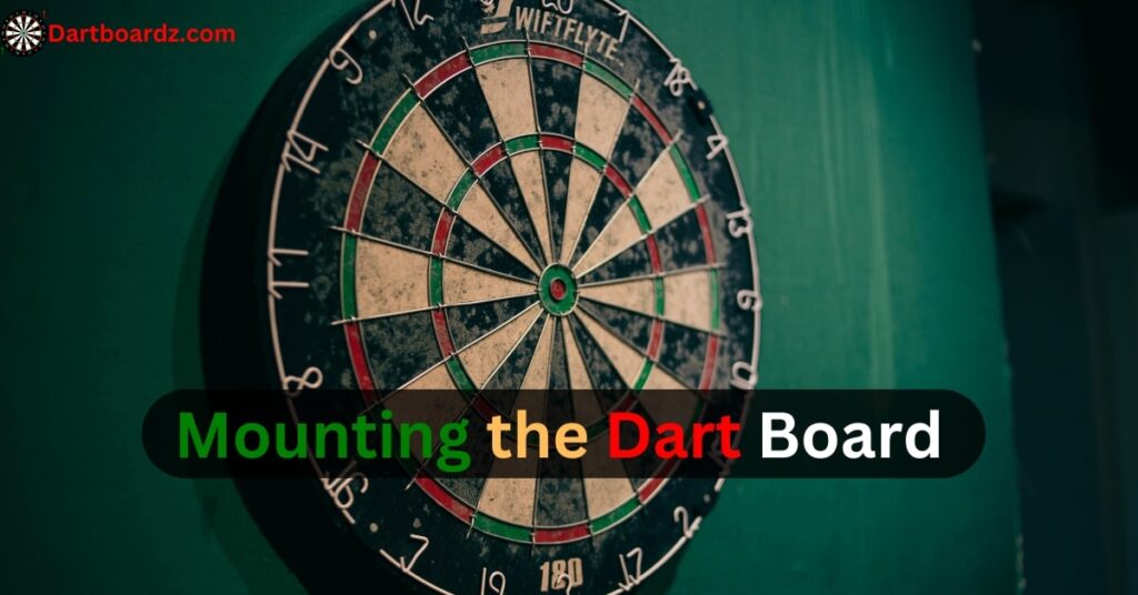 dart board size